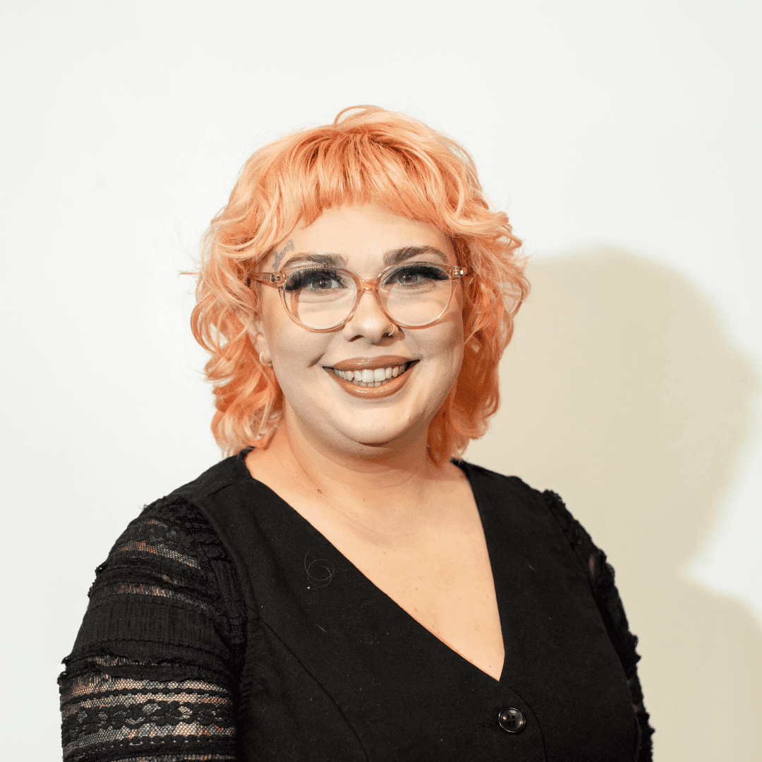Portrait of Maddie Stannard, a professional stylist at Brown & DeLine Salon, showcasing their expertise and style.